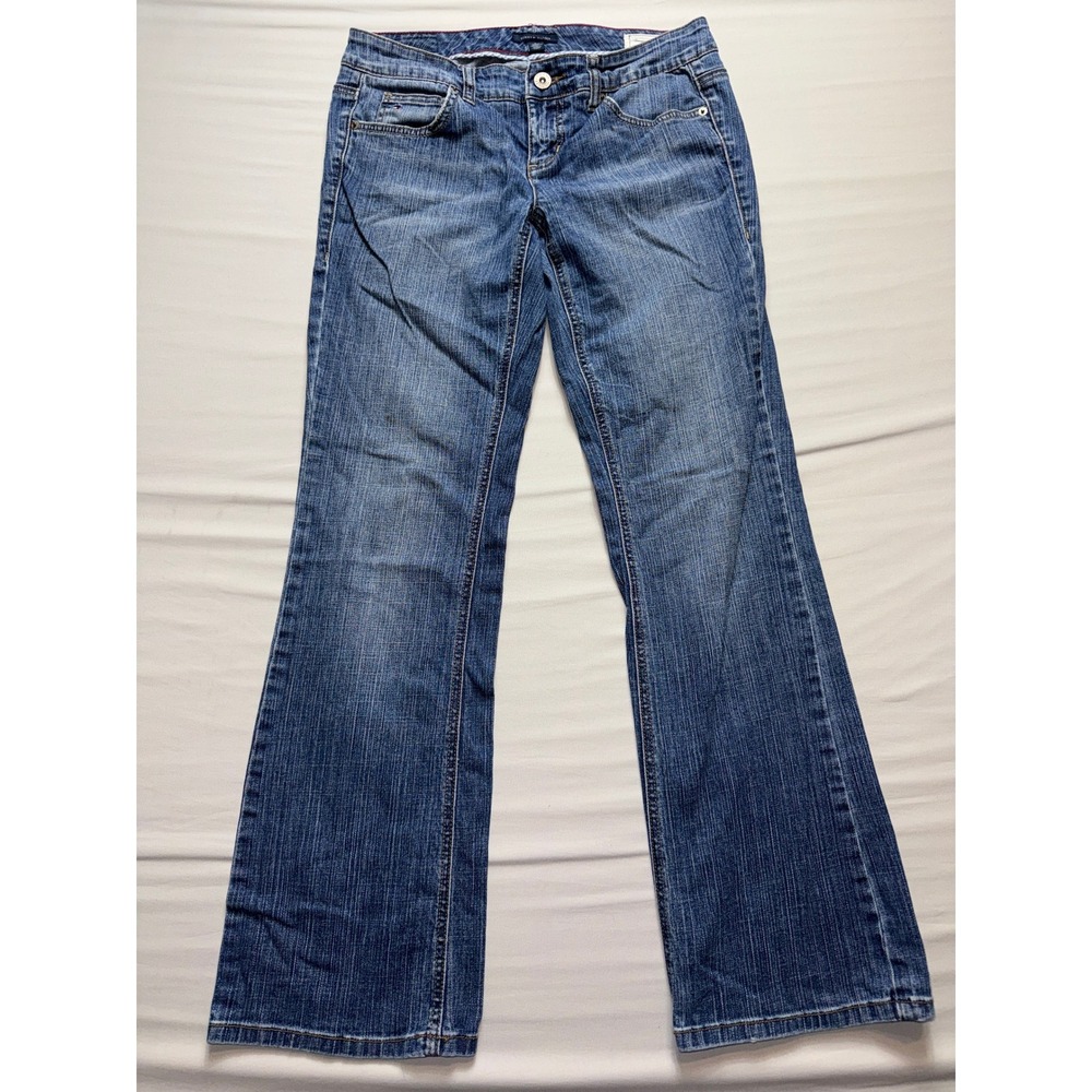 Tommy Hilfiger American Freedom Bootcut Jeans Womens 6 Medium Wash Modern Rise